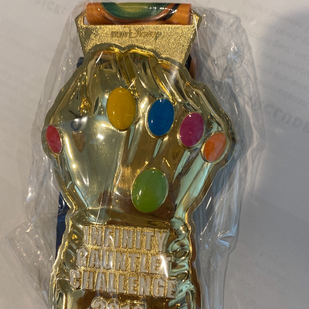 runDisney 2016 Avengers Challenge Medal